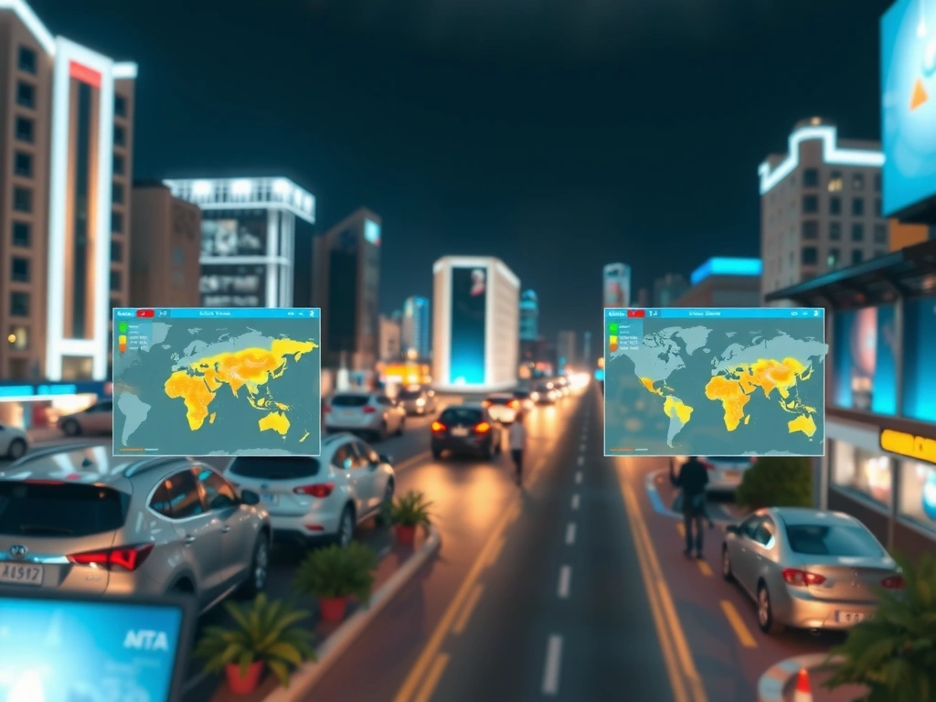 Predictive Analytics Dashboard visualization